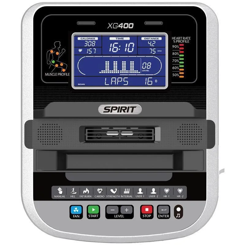 Spirit XG400 Elliptical E-Glide