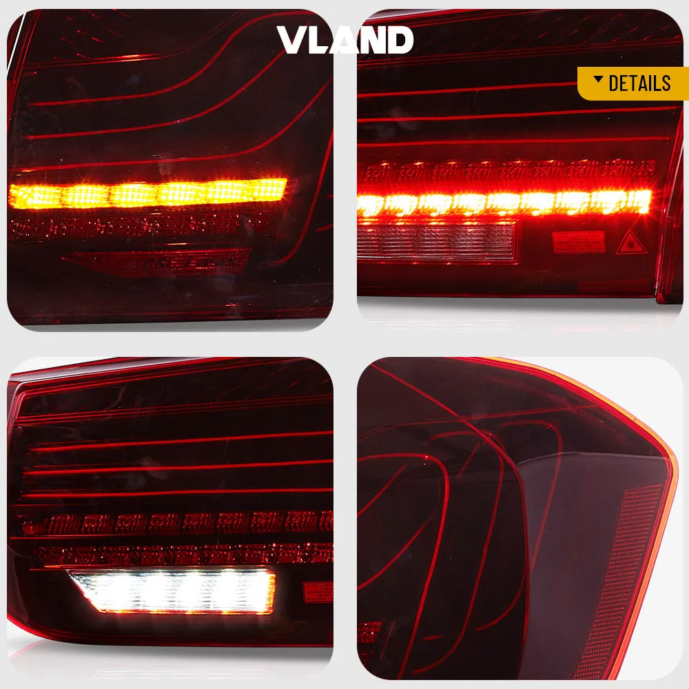 VLAND Laser Tail Lights For BMW 3-Series M3 F30 F35 F80 2012-2019 CSL Style [E-MARK.]