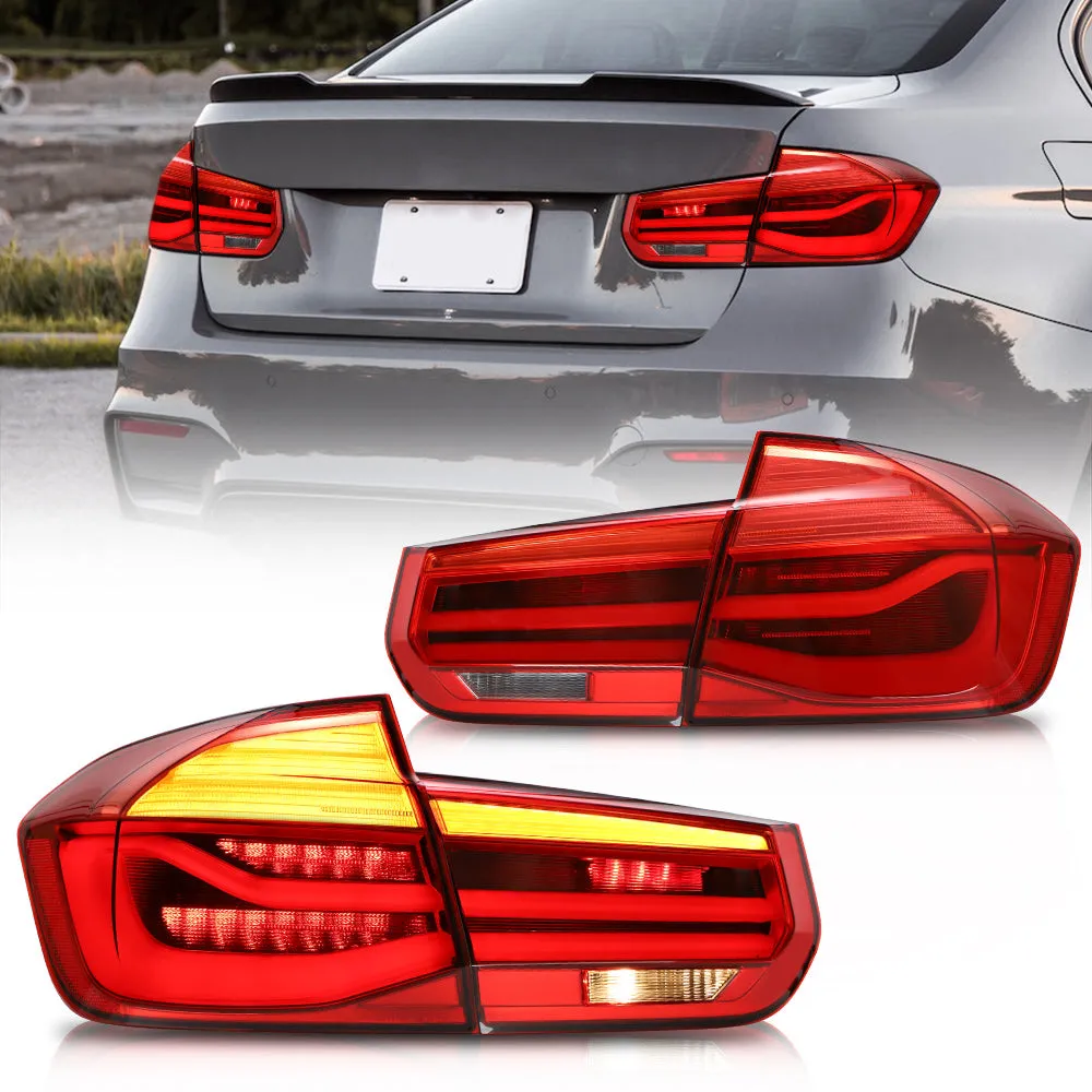 VLAND LED Tail Lights For 2012-2018 BMW 3-Series F30 F80 With Sequential Turn Signal [E-MARK]