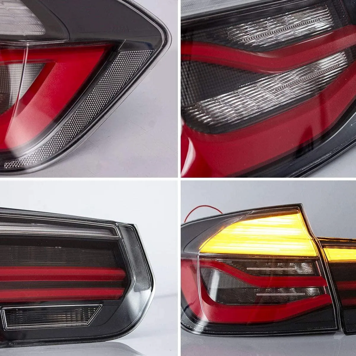 VLAND LED Tail Lights For 2012-2018 BMW 3-Series F30 F80 With Sequential Turn Signal [E-MARK]