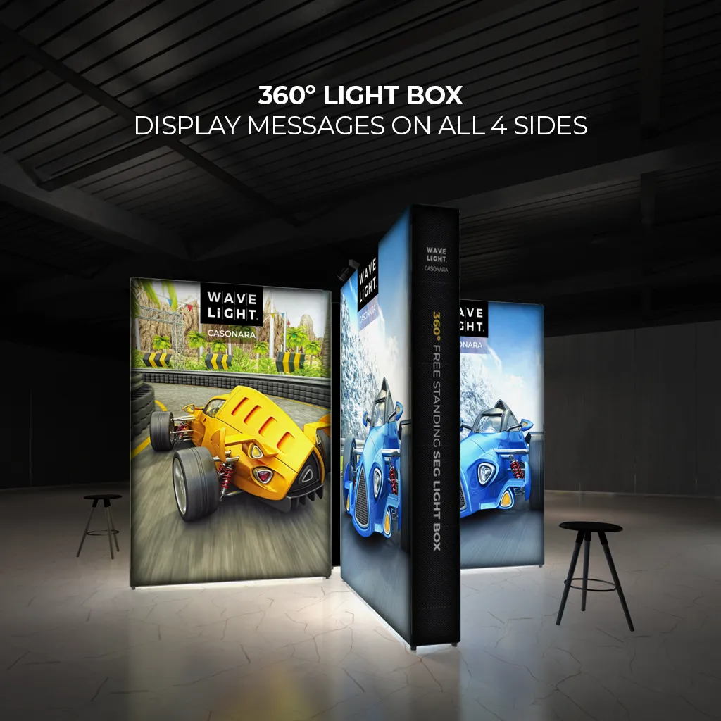 WaveLight® Casonara SEG Light Box Display - 20ft