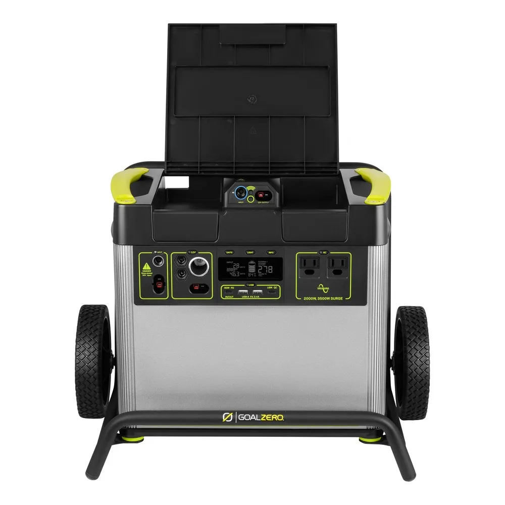 Yeti 3000X   Ranger 300 BC Solar Generator